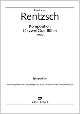 Rentzsch: Duo für zwei Querflöten