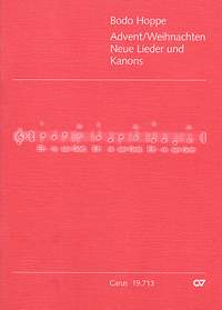 Hoppe: Neue Lieder und Kanons zu Advent/Weihnachten
