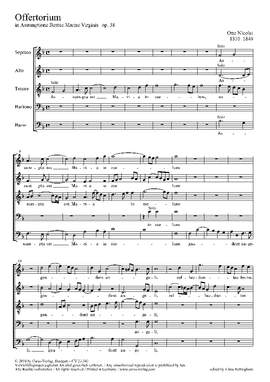 Nicolai: Assumpta est Maria in coelum