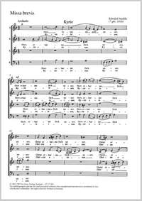 Andrès: Missa brevis