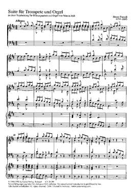 Purcell: Suite für Trompete und Orgel