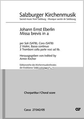 Eberlin: Missa brevis in a