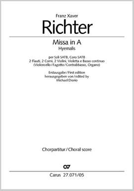 Richter: Missa in A (ADur)