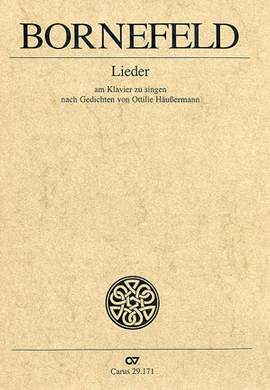 Bornefeld: Lieder am Klavier zu singen