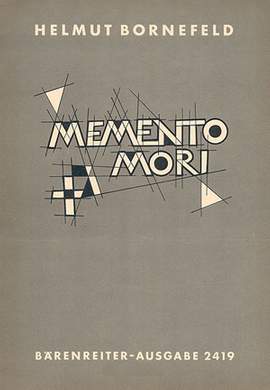 Bornefeld: Memento mori (BoWV 98)