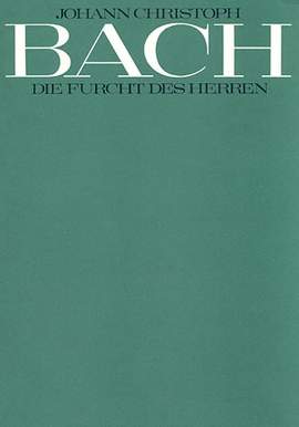 Bach, JC: Die Furcht des Herren