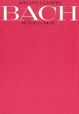 Bach, JL: Suite in G