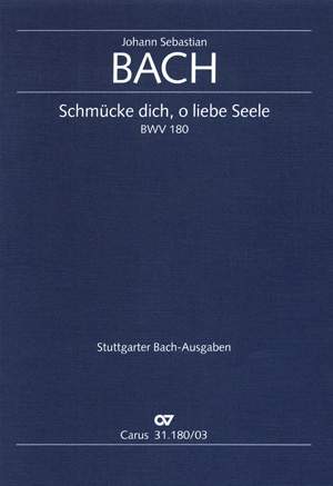 Bach, JS: Schmücke dich, o liebe Seele (BWV 180; F-Dur)