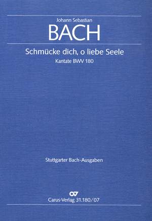 Bach, JS: Schmücke dich, o liebe Seele (BWV 180; F-Dur)