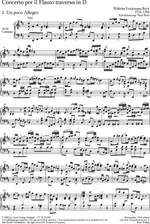 Bach, WF: Flötenkonzert in D (Fk 15c (BR WFB C 15); D-Dur) Product Image