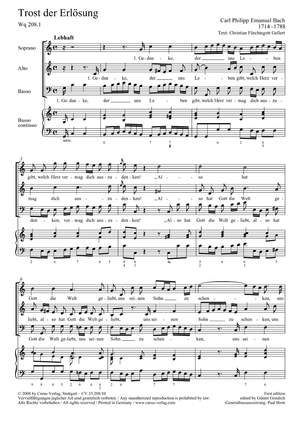 Bach, CPE: Zwei Motetten