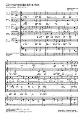 Eccard: Christum wir sollen loben