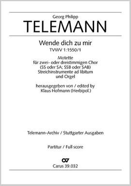 Wende dich zu mir (TVWV 1:1550/1; aMoll)