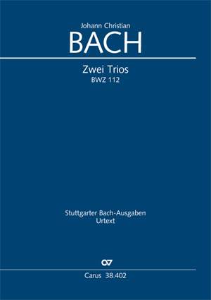 Bach, JC: Trios in C und A