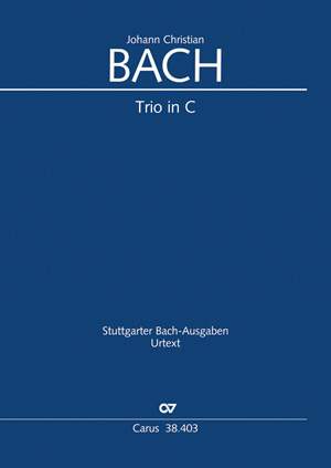 Bach, JC: Trio in C (CW YB 47; C-Dur)