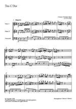 Bach, JC: Trio in C (CW YB 47; C-Dur) Product Image