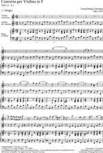 Concerto per Violino in F (TWV 51:F3; F-Dur) Product Image