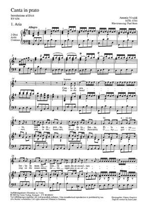 Vivaldi: Canta in prato (RV 636)