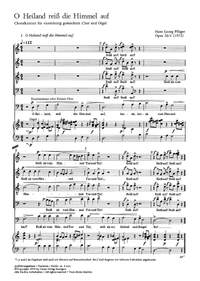 Pflüger: O Heiland reiß die Himmel auf (Op.26 no. 1; dorisch)