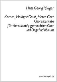 Pflüger: Komm, Heiliger Geist, Herre Gott (Op.26 no. 5)