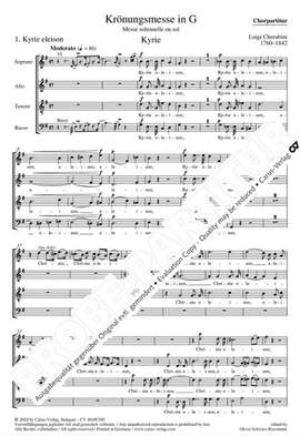 Cherubini: Messe solenelle in G (GDur)