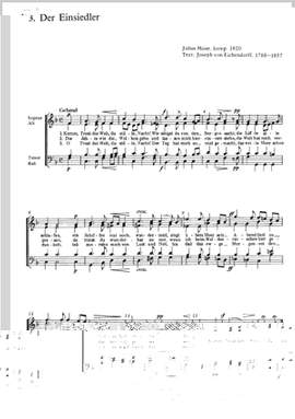 Maier: Der Einsiedler (FDur)