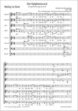 Herzogenberg: Liturgische Gesänge (Epiphaniaszeit) III