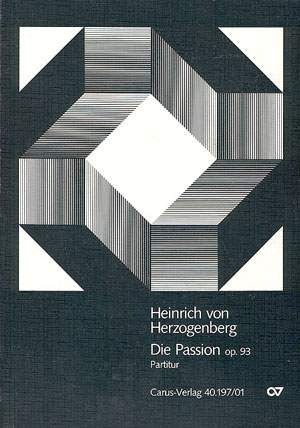 Herzogenberg: Die Passion (Op.93)