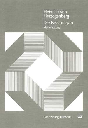 Herzogenberg: Die Passion (Op.93)