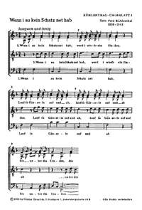 Kühlenthal: Drei Chorsätze