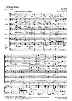 Reger: Frühlingsblick (Op.39 no. 3; f-Moll)