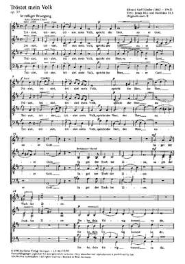 Nössler: Drei Weihnachtschorsätze von Nössler, Richter und Riedel