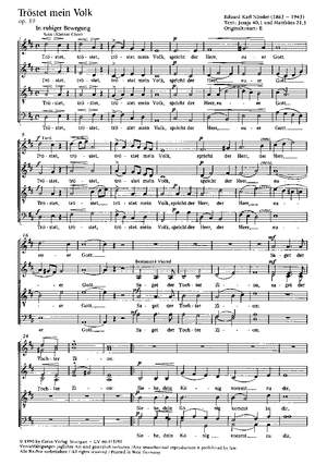 Nössler: Drei Weihnachtschorsätze von Nössler, Richter und Riedel