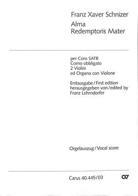 Schnizer: Alma redemptoris mater