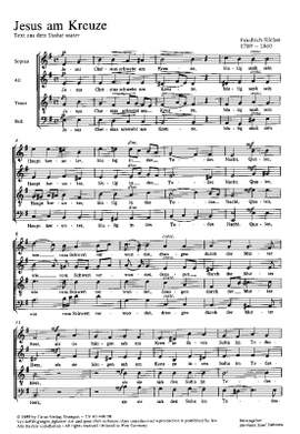 Silcher: Jesus am Kreuze; Vater unser