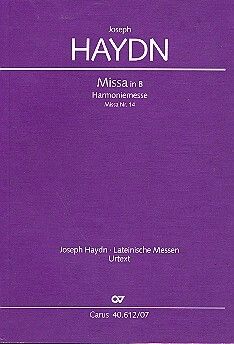 Harmoniemesse in B (Hob. XXII:14; BDur)