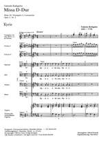Rathgeber: Missa in D (Op.3 no. 3; D-Dur) Product Image
