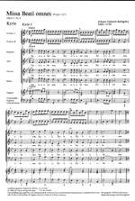 Rathgeber: Missa Beati omnes in B (Op.1 no. 4; B-Dur) Product Image