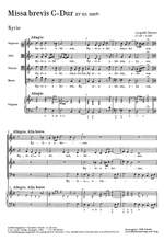 Mozart: Missa brevis in C (KV 115; C-Dur) Product Image