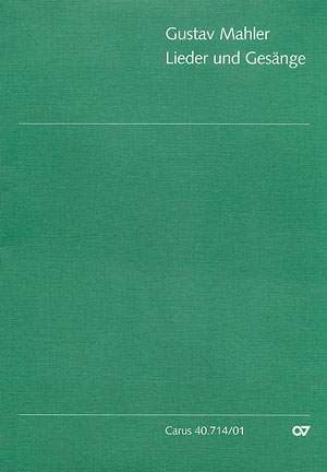 Mahler, G: Sieben Lieder und Gesänge (vocal score)