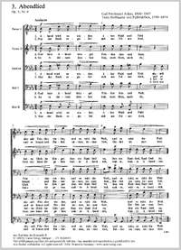 Adam: Abendlied (Op.5 no. 6; EsDur)