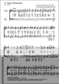 Pohlenz: Jägers Morgenlied (Op.7 no. 5; D-Dur)