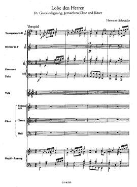 Schroeder: Lobe den Herren