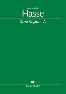 Hasse: Salve Regina in A (ADur)