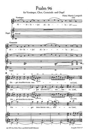 Lonquich: Psalm 96