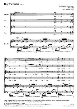 Rheinberger: Die Wasserfee (Op.21; h-Moll)