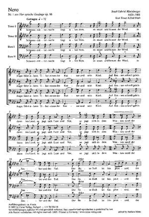 Rheinberger: Nero (Op.86 no. 1; f-Moll)