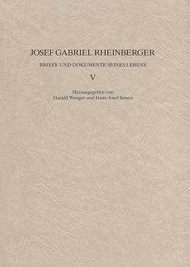 Briefe und Dokumente seines Lebens V