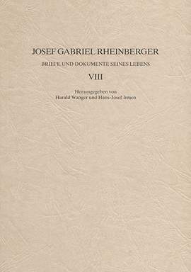 Briefe und Dokumente seines Lebens VIII