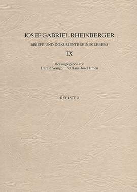 Briefe und Dokumente seines Lebens IX